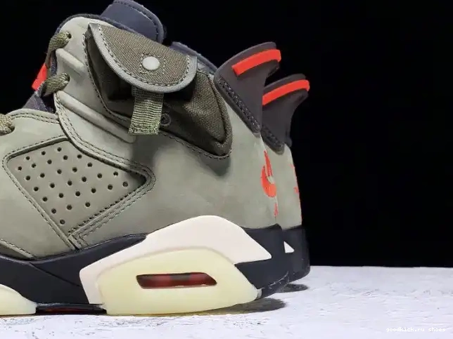 80% Off Sale 6 Olive x Scott Air Jordan Medium Travis CN1084-200 0518